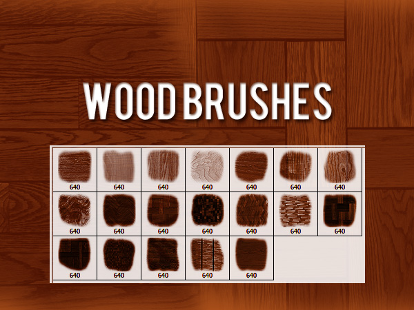 Wood Brushes