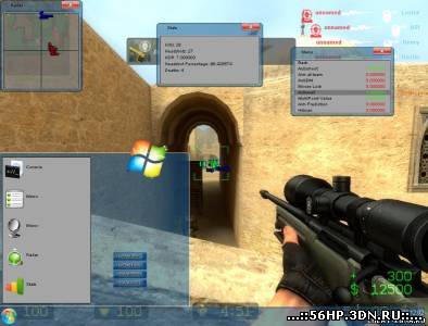 чит nternalCheat Private v1.0 для css v70