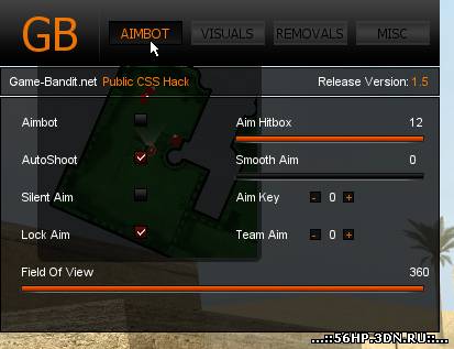 Чит Game-Bandit для CSS V70